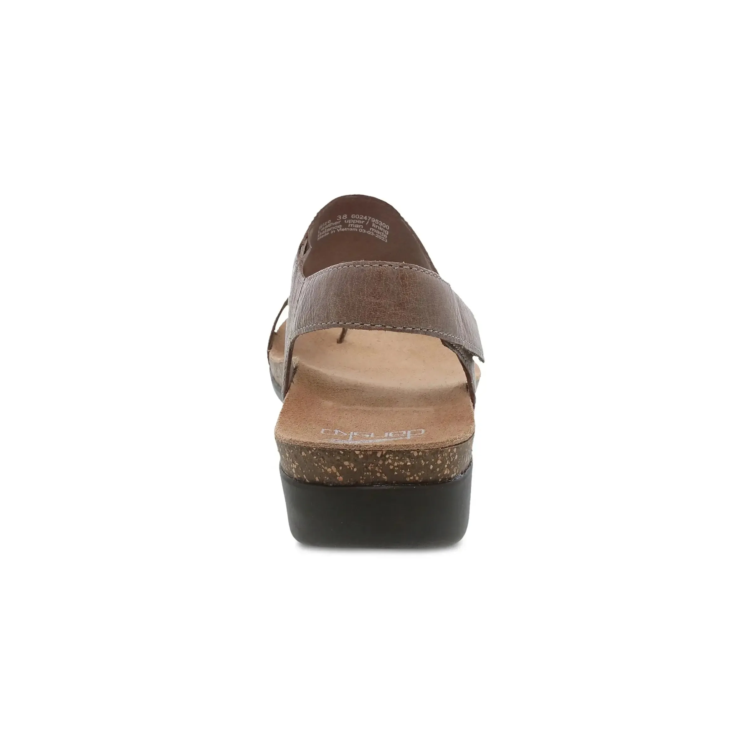 Women's Dansko Reece Waxy Burnished Sandal  Style Meets All-Day Comfort