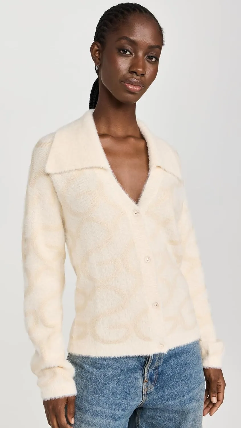 Women's Long Sleeve Cropped Cardigan