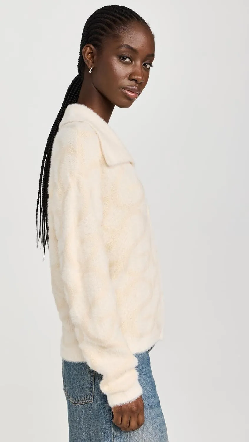 Women's Long Sleeve Cropped Cardigan