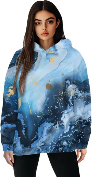 Womens Loose Hoodies Long Sleeve Sweatshirts Fall Outfits Winter Clothes Fashion Outfits, Casual Style S-2XL