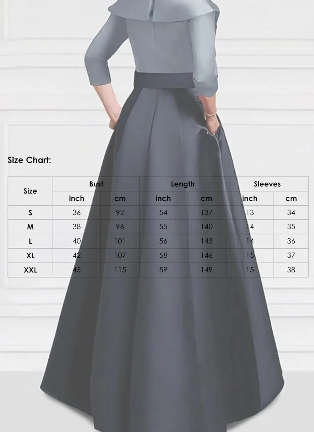 Womens Maxi Dress Collared Color Block 3/4 Sleeve Formal Elegant 2025 Spring Summer Evening Party Dress