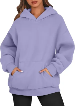 Womens Oversized Hoodies 2025 Long Sleeve Sweatshirts Pullover Fall Clothes with Pocket Fashion Y2k Clothes Comfort