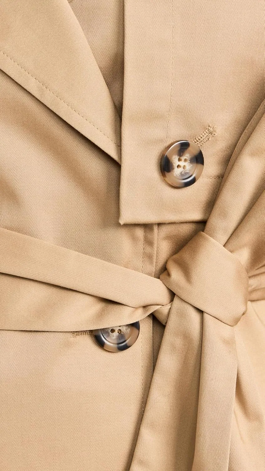 Women's The Cropped Charles Trench Coat