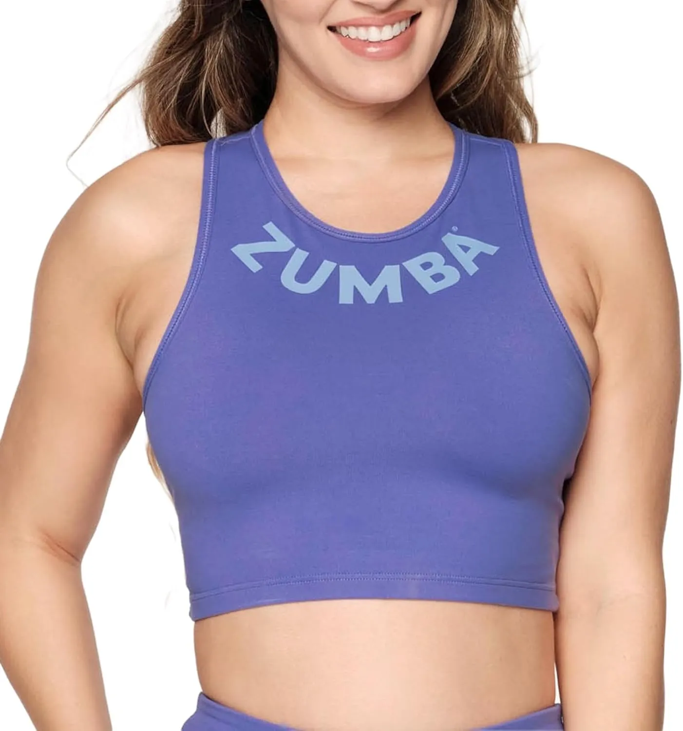 ZUMBA Women's Workout Cropped Tops